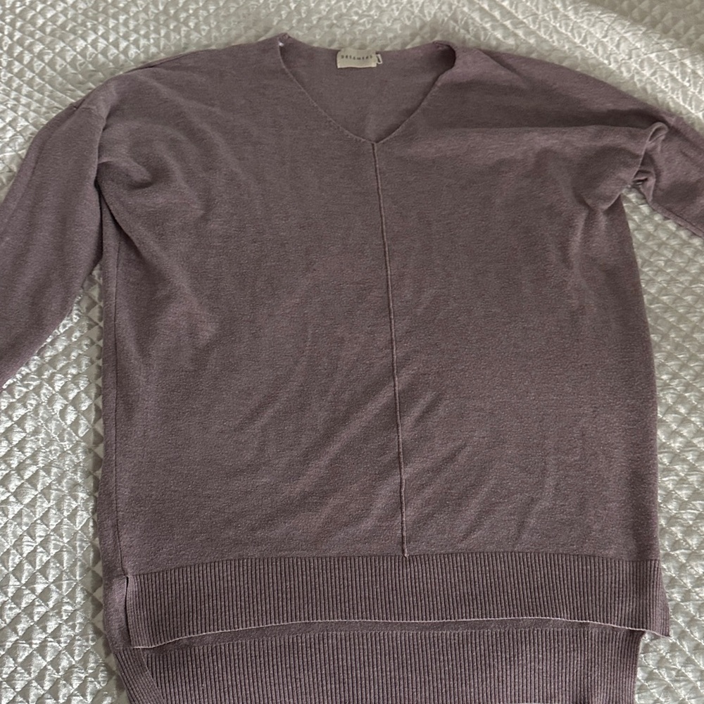 Dreamers women’s Lavender V-Neck Sweater